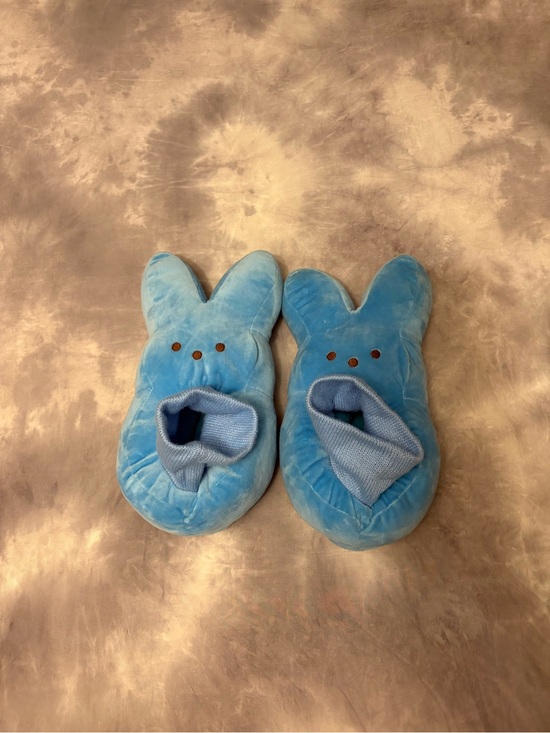 Other - Kids Peeps blue slippers size Med 13/1
